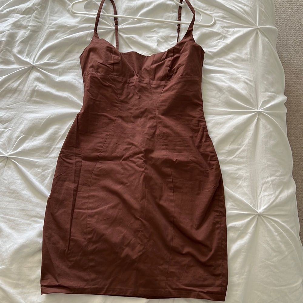 Princess Polly Brown Dress